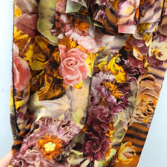 Jean Paul Gautier Soliel Floral Mesh Ruffle Dress - Picture 14 of 15